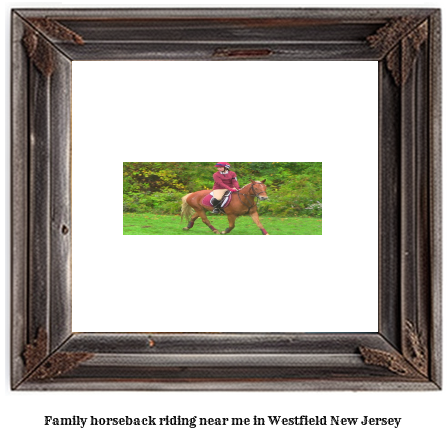 family horseback riding near me in Westfield, New Jersey